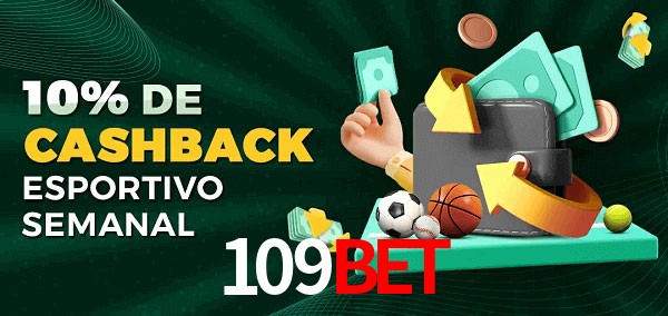 10% de bônus de cashback na 109bet